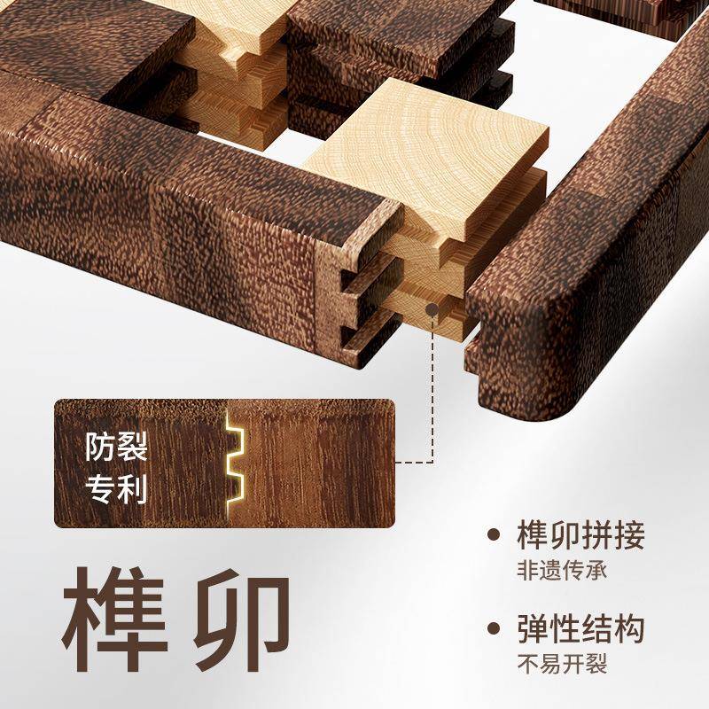 c】【棋盘菜格菜板抗菌防霉家用板加厚案接板创意实CX241011木拼