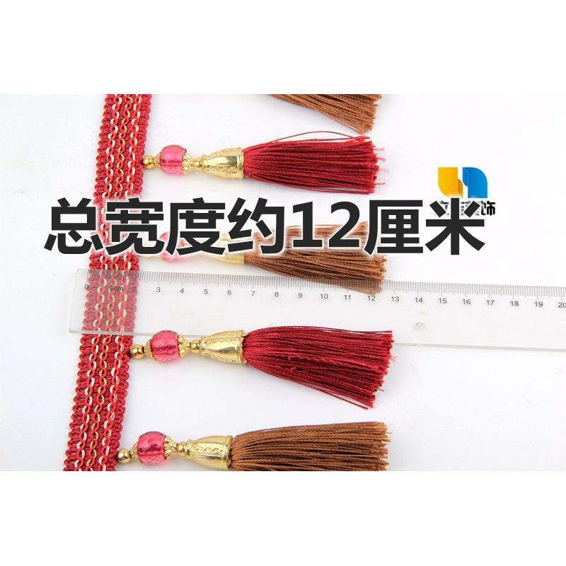 窗帘边水晶珠子帘配窗件辅料货车装饰别墅装饰纱花窗重2020XL58双