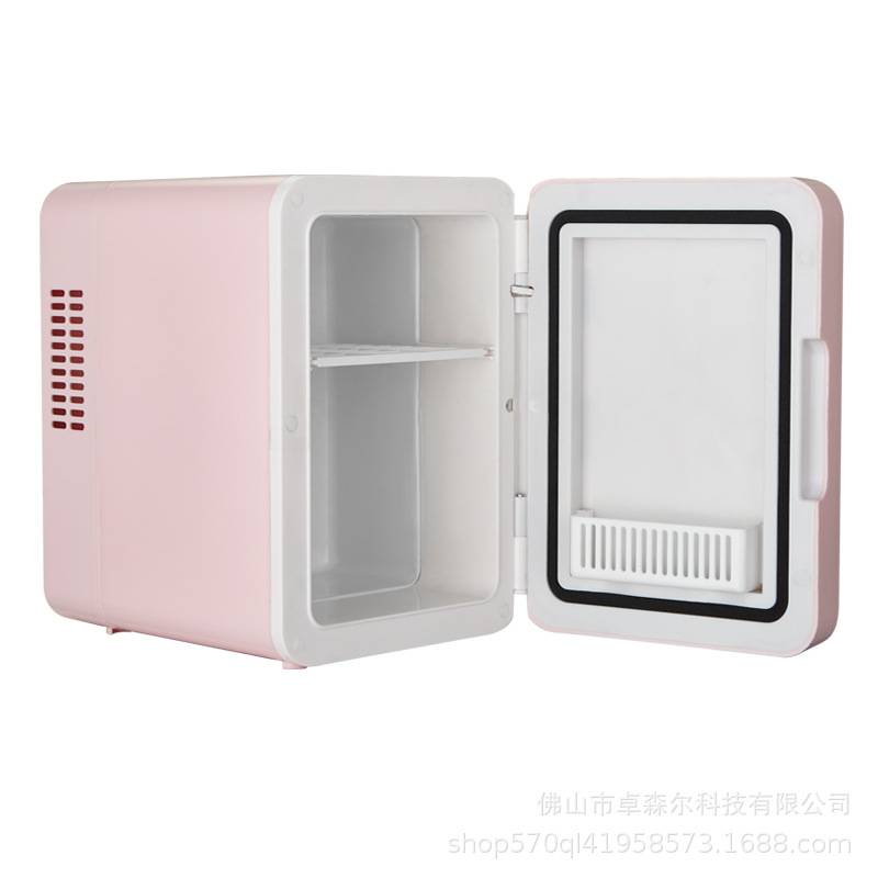 1688严选外出便捷迷你小冰箱美妆存母乳饮料冷暖多功能护肤品车载