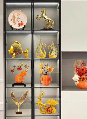 套装组合现代酒柜软装饰品轻奢高档客厅玄关电视柜家居办公室摆件