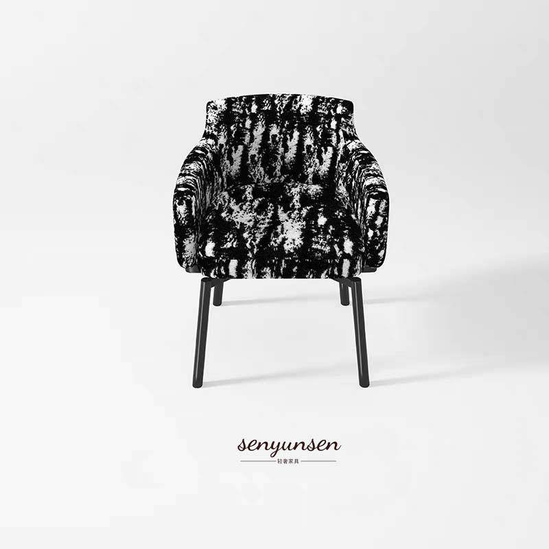 意式轻奢极简高端家用商用现代简约旋转餐桌餐椅商务洽谈椅子,影音电器,DIY配件,淘宝优惠券,粉丝福利购,淘宝优惠卷