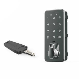 文件柜电子密码锁铁皮档案柜子锁带钥匙更衣柜锁智能密码柜锁