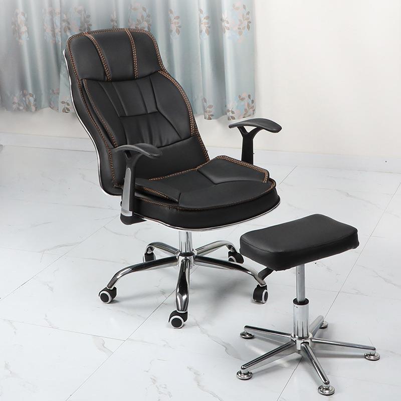 办公旋椅子电脑椅家用房桌商务老板椅时尚C35书椅升降可躺转办公