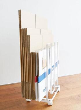 纸箱收纳家用架AL102537废旧纸板箱空理类快递盒打包箱分整架子置