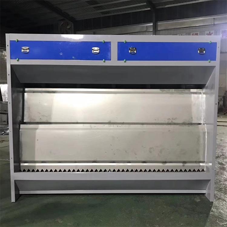 双层水旋柜喷漆除尘双联水旋柜吸尘净化除漆雾水旋喷漆柜