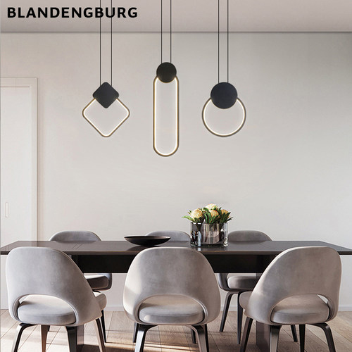 床头灯2021年新款吊灯现代简约餐厅灯H玄关吧台灯饰创意卧室网红