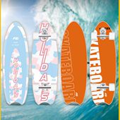 AD陆地冲浪板专业儿童成人初学者冲浪滑板免蹬 路冲板slide陆冲板