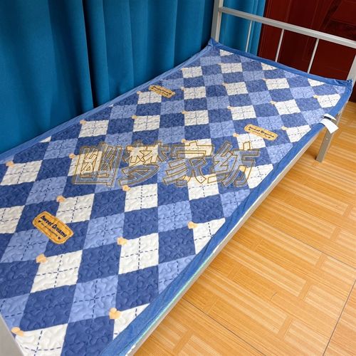 学生宿舍牛奶绒牀盖单件沙发垫A绒毯冬季防滑单人毛绒保暖双面夹