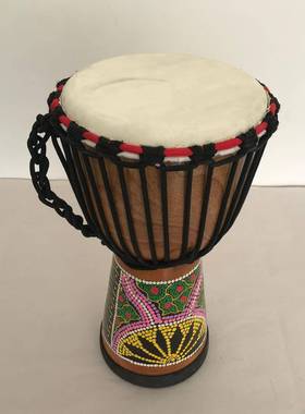 奥尔FIU夫乐器教教具打幼击乐器教手拍鼓木质早洲非鼓