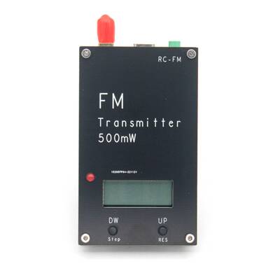 2000米FM发射机 数字显示 0.5W 500mW 立体声76-108M