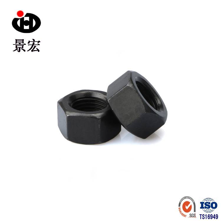 景奥 高强螺母 12级发黑DIN934高强度12级六角螺母M16