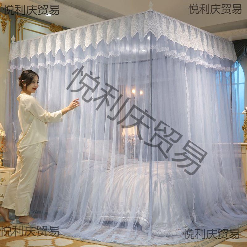 家用米加厚纹双人床1120252m8x卧室x2米米2新款帐子蚊帐加密