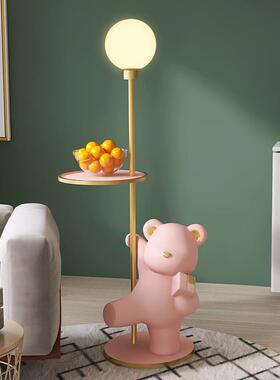 创意轻奢客厅沙发旁边几角几可移动床头网红艺术设计感卡通茶几桌