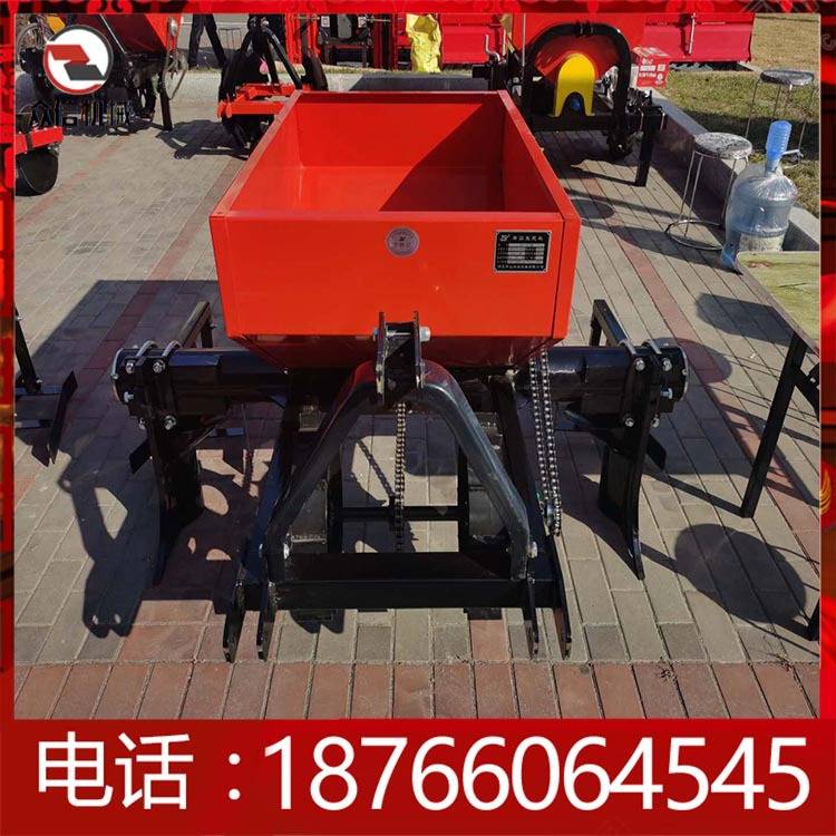 开沟施肥器 农用四轮拖拉机带机开沟机田园松土机配件开沟施肥机