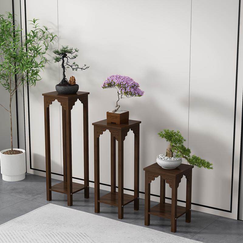 花架置物架阳台落地式室内客厅装饰花台实木多层窗台多肉花盆架子,基础建材,脚轮/万向轮,淘宝优惠券,粉丝福利购,淘宝优惠卷