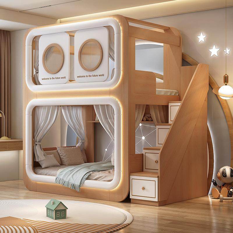 儿童床太空舱上下床双层床上下铺双层床高低床树屋床子母床小户型,基础建材,脚轮/万向轮,淘宝优惠券,粉丝福利购,淘宝优惠卷