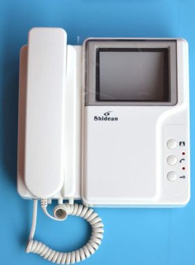 原装视得安SD-788黑白可视对讲门铃SD-980R3BS彩色7寸面板显示屏