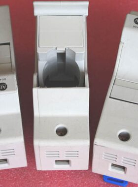 1单元 60A 600V 导轨安装 保险丝座 熔断器座