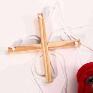 提线木偶拉线傀儡木娃娃纯手工木偶人娃娃匹诺曹戏剧提线木偶玩