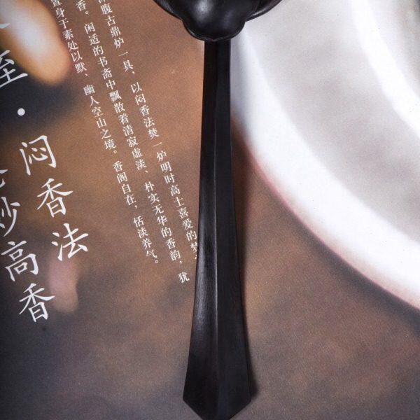 原创用品法器如意头曼衣扣如意扣环祖衣袈裟钩环紫光檀衣钩
