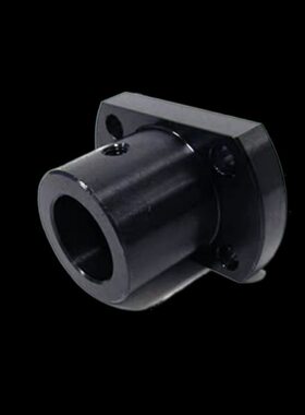 顶丝固定对边法兰 导向轴支座 STHCB STHC 内孔15 16 20 25 30 35