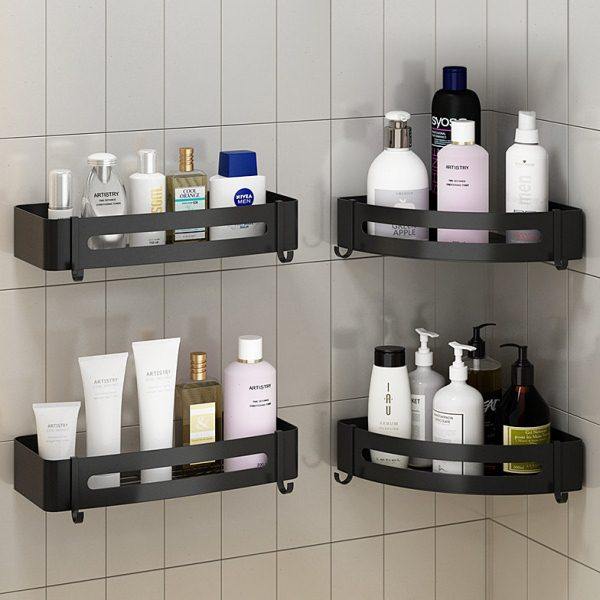 卫生间置物架三角架免打孔洗澡间厕所洗簌台墙上壁挂式浴室收纳架,家庭/个人清洁工具,浴室角架/置物架,淘宝优惠券,粉丝福利购,淘宝优惠卷