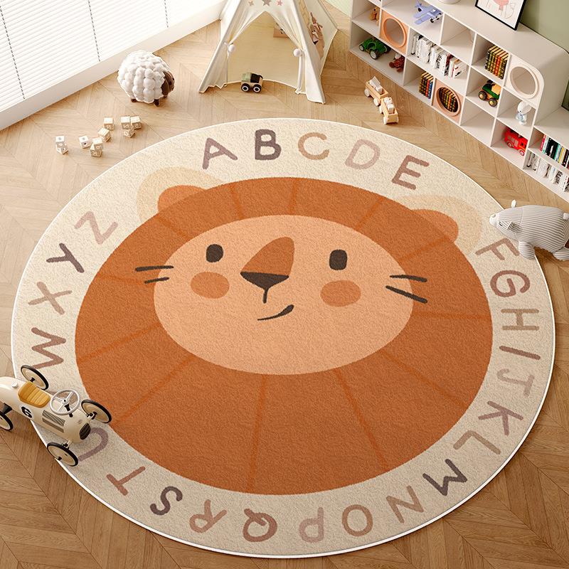 地毯客厅免洗可擦早教中心地垫2024新款沙发茶几卧室床边地毯防水