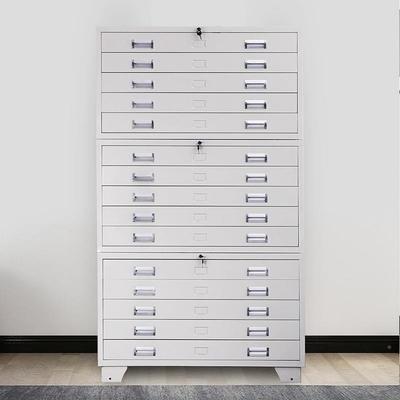 1号底图柜A0号资料文件柜钢制家抽屉林PC-1#D柜建工菲程图纸柜厂