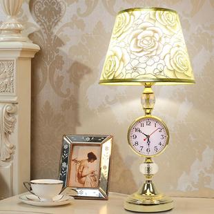 欧式复古台灯遥控触摸沙发角几床头书房感应调光温馨无极创意夜灯