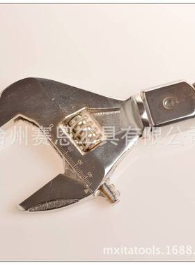 可调式开口活动头 开口扭力扳手插件 活动头 9X12 14X18 0-46mm