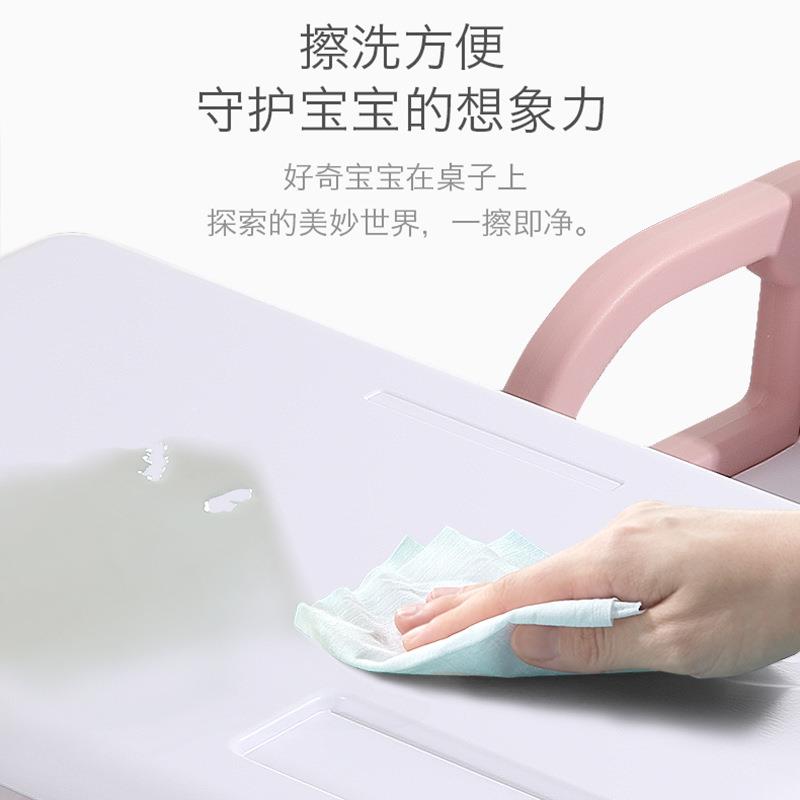 圆乐儿幼儿园用课HZP桌组合儿童料学习家桌椅套装塑玩具桌椅