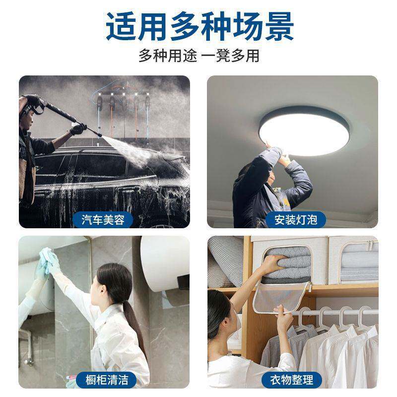 汽车洗车塑料凳家用厨房阶梯台阶凳塑料高低脚踏台阶凳超厚