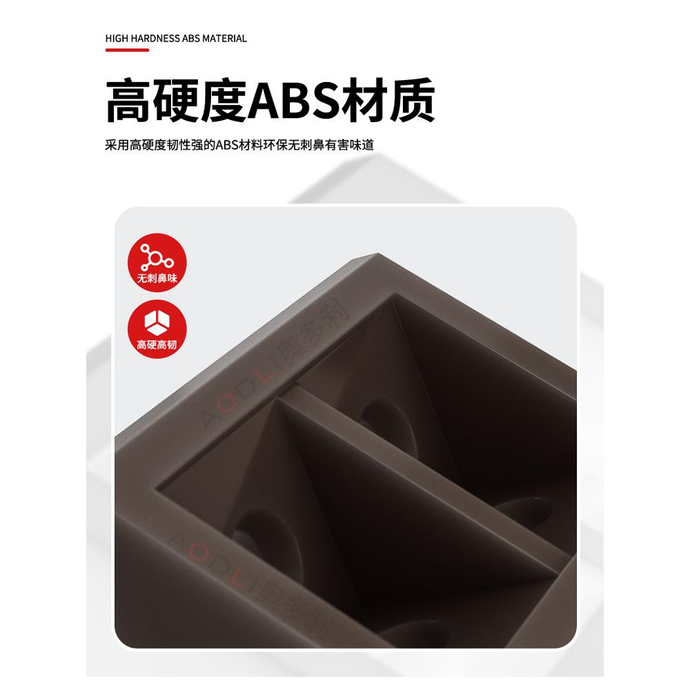 尼龙角加厚塑料码度直角衣柜展示三角固定柜架层板托家尼龙塑料具