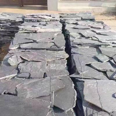 青石板不规则乱板文化石绣仿古园林石材厂家片石碎拼石毛石护坡石