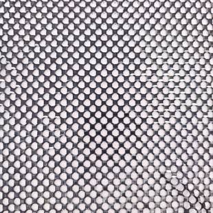 工厂弹力网烫钻亚马逊网钻面料玻璃钻4X4平面黑