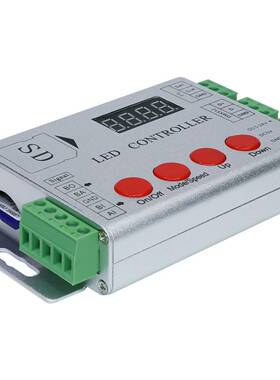 SD 编程 幻彩控制器  兼容WS2812B SK6812 WS2801 LPD8806 5V~24V