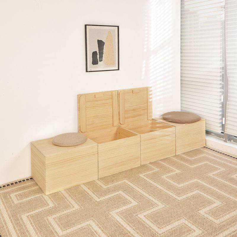 实木榻榻米木箱储物箱拼床长方形可坐收纳箱加宽,收纳整理,收纳箱,淘宝优惠券,粉丝福利购,淘宝优惠卷