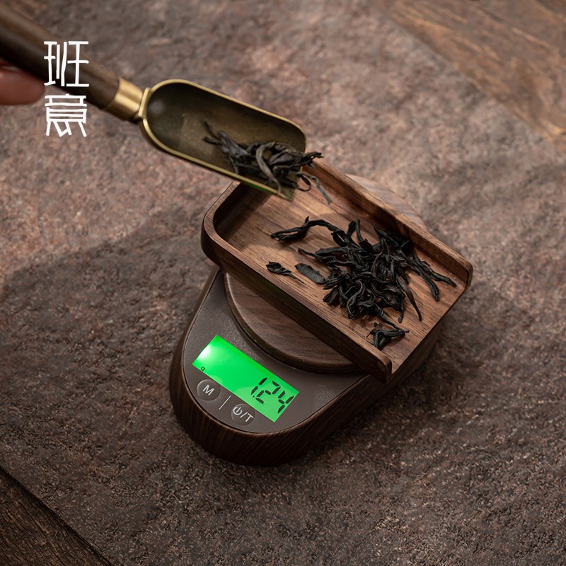 迷你称茶叶专用电子秤克称量器茶器家用普洱R电子量茶称重小称