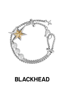 【张远同款】BLACKHEADz/黑头星星手链女生吊坠情侣送礼礼物
