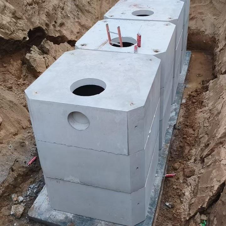 河北唐山拼装式化粪池.承德农村混凝土水泥隔油池.迁安市化粪池