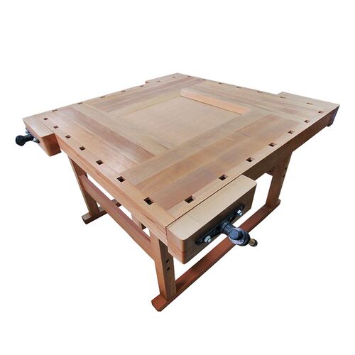 学校实验室木工桌创客教育多功能木工台 操作台榉木木工台DIY工具