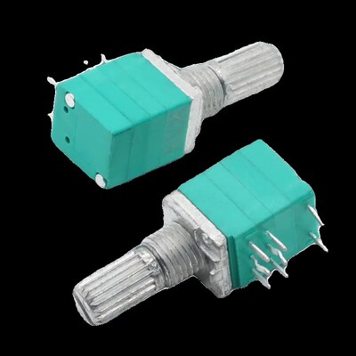 RK097N/RV097G 3/5/6/脚单双联电位器 B5K/10K/20K/50K/100K