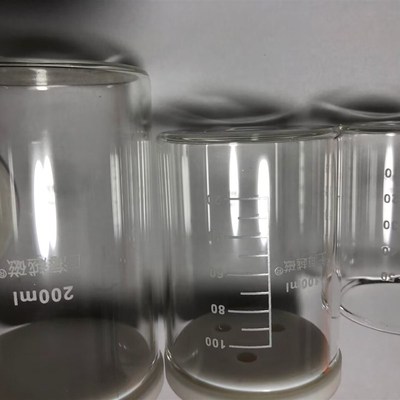 2.5mm壁厚   40ml  80ml 180ml 玻璃电解池 杯非密封电解槽含票