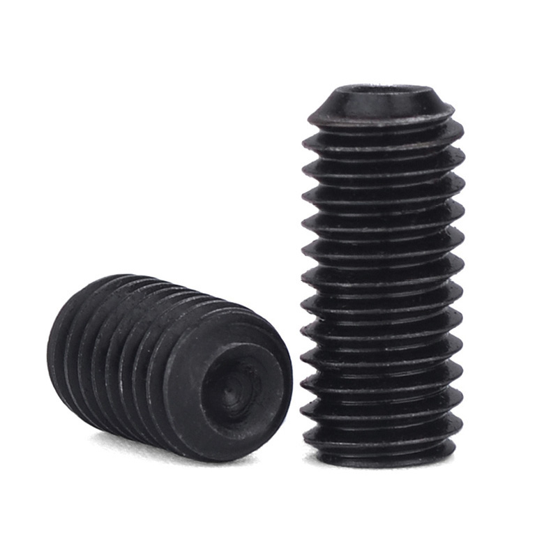 12.9级凹端内六角紧定螺钉无头螺丝机米螺丝顶丝M3M4M5M6M8M10M12