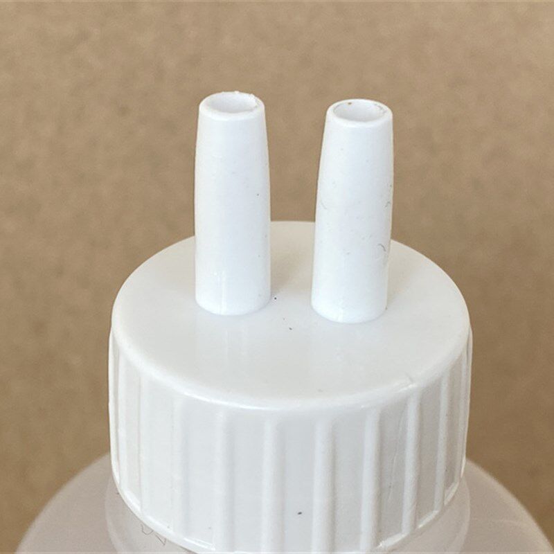 100 125 150ml 气体洗瓶 缓冲瓶 安全瓶 插管式洗瓶 PP塑料洗气瓶