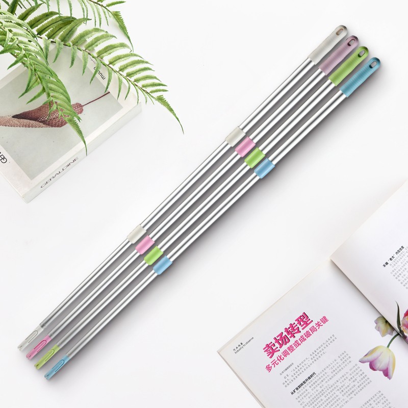 定制加厚加粗拖g把杆伸缩杆铝合金杆家政保洁多用途58好康轻喜通