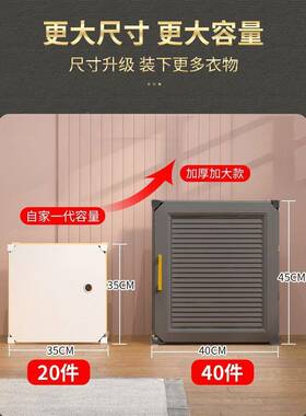 衣柜卧室屋家用简易组装LLY耐出租房结实用济型经收纳用柜儿童小衣橱