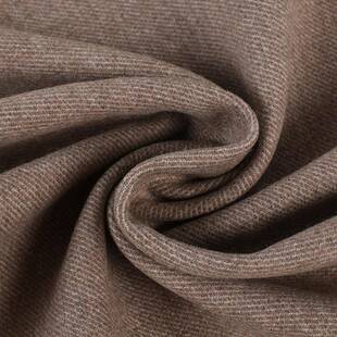 斜纹双面呢QSF羊毛混纺布料双厚款面秋冬外大衣套层呢毛纺料粗毛