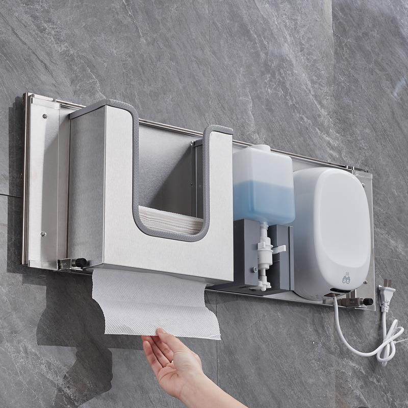 镜手后自679动感皂液器纸盒商场卫生间镜柜隐藏抽擦纸应盒泡沫洗,家装主材,皂液器,淘宝优惠券,粉丝福利购,淘宝优惠卷