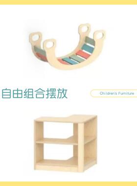 幼园玩具柜儿子实木童整TB-61229理柜宝宝玩具分类儿收纳柜储物组